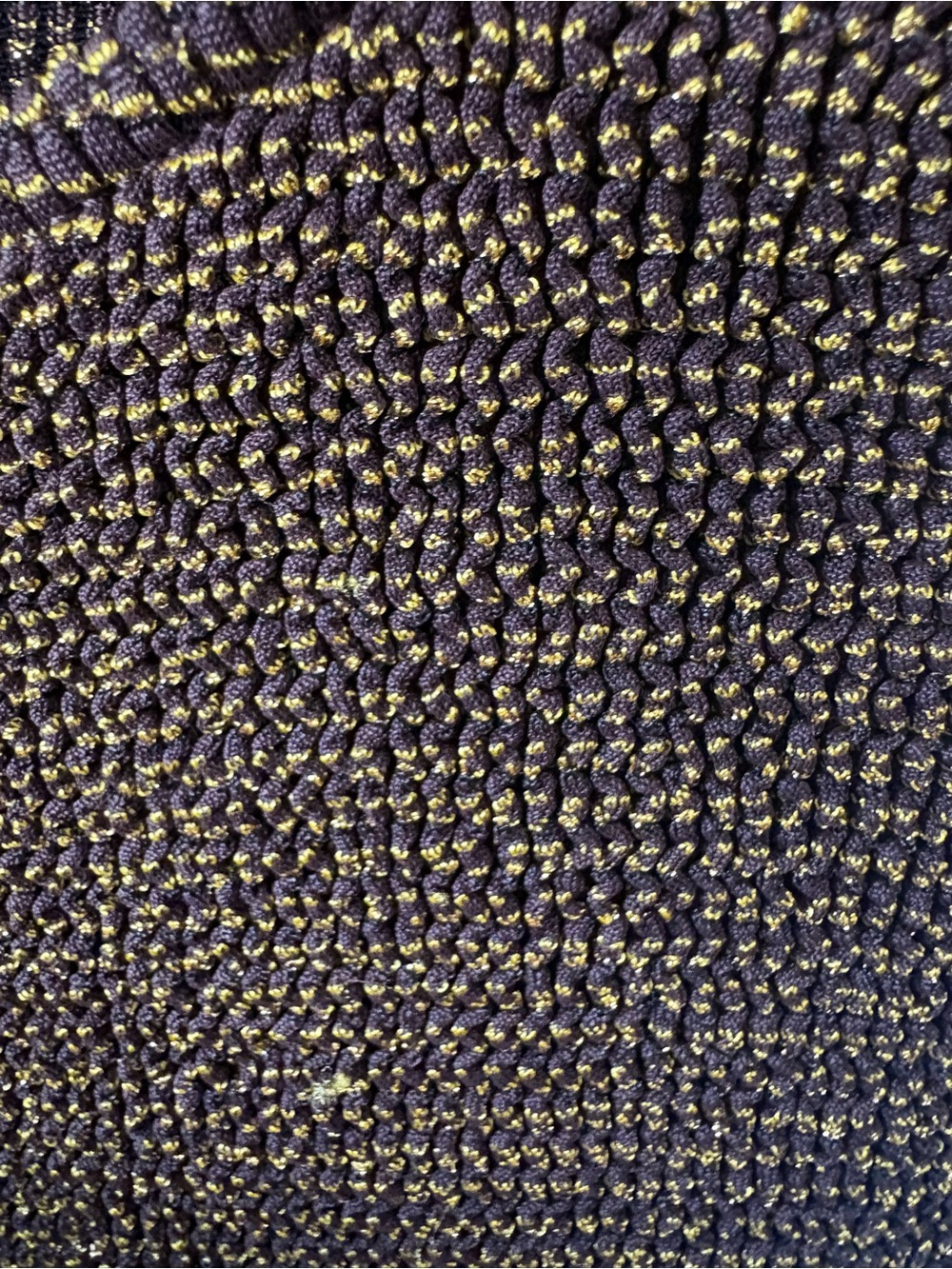 Bond-Eye Metallic Knit Stretch Dress - Picture 5 of 5